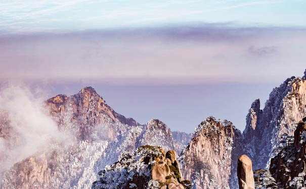 冬季黄山旅游雪景-重庆旅行社