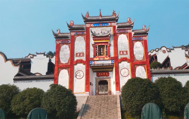 三峡旅游游船游览景点：屈原故里屈原祠