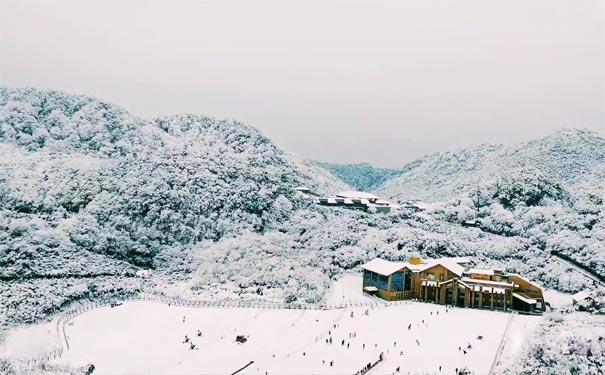 重庆金佛山雪景