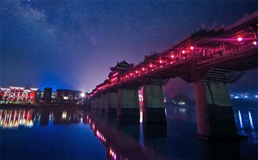 重庆周边游：黔江濯水古镇风雨廊桥