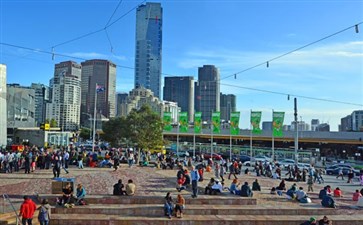 澳大利亚旅游：联邦广场