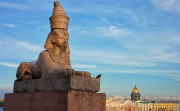 圣彼得堡涅瓦河畔狮身人面像