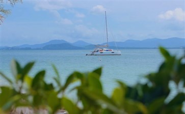 双体帆船火烈鸟号出海Naka岛