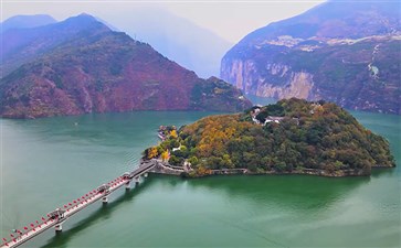 新高湖号三峡游船游览景点：白帝城